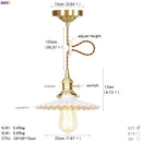 Helnys Nordic LED Glass Pendant Lamp for Modern Home Lighting