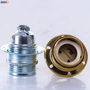 Helnys Aluminum E27 Lamp Holder Vintage Retro Socket UL CE Homekit