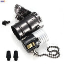 Helnys Vintage Aluminum E27 Lamp Holder with Chain Switch Homekit UL CE