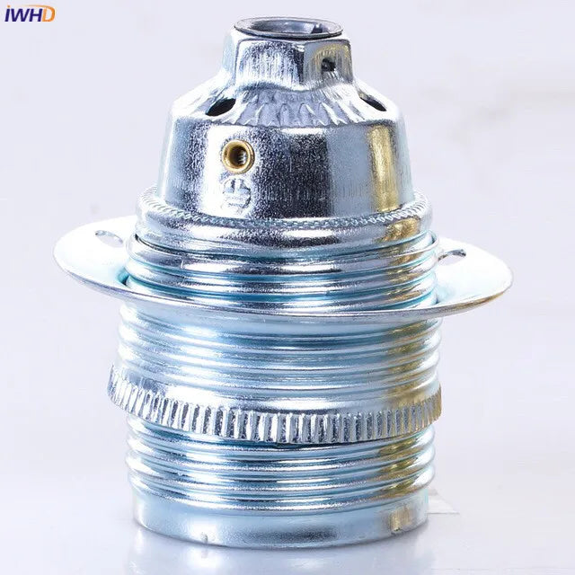 Helnys Aluminum E27 Lamp Holder Vintage Retro Socket UL CE Homekit