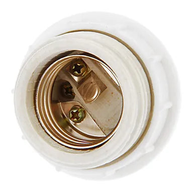Helnys Ceramic E27 Lamp Holder Socket - Bulb Base for Lighting Fixtures