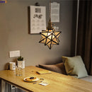 Helnys Nordic Star LED Pendant Lamp Colorful Glass Fixtures