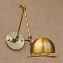 Helnys Industrial Swing Arm Wall Sconce Retro Vintage Wall Lamp