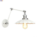 Helnys Adjustable Swing Arm Wall Light - Retro Vintage Loft Industrial Style