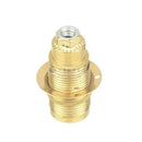 Helnys Aluminum E27 Socket Bulb Holder Pendant Light Fitting E14 E27 Base