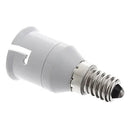 Helnys E14 to B22 LED Bulb Adapter Converter Socket