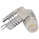 Helnys G4 LED Bulb 12V 1.5W COB 120LM Warm White/White - Pack of 10
