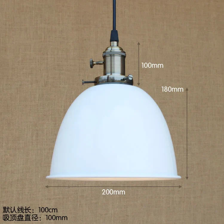 Helnys Loft Industrial Edison LED Pendant Lights Vintage Lamparas Colgantes Hanglamp