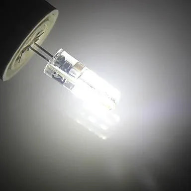 Helnys 5pcs G4 LED Bulb 12V 1W 24xSMD5630 110LM Warm White/White Light