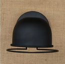 Helnys Vintage Industrial Wall Sconce Rustic Iron Loft Wall Lamp