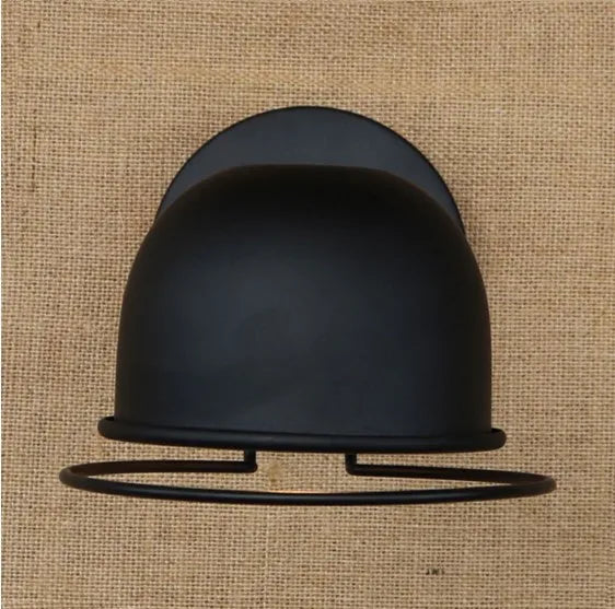 Helnys Vintage Industrial Wall Sconce Rustic Iron Loft Wall Lamp