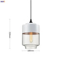 Helnys Nordic Pendant Lamp LED Industrial Light for Modern Dinning Room