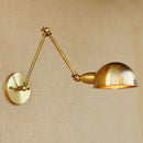 Helnys Industrial Vintage Wall Lamp Sconce Swing Arm Adjustable Loft Lighting