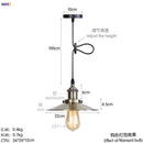 Helnys Retro LED Pendant Light for Dining Room Decor