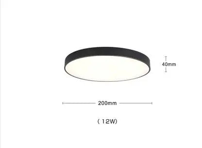 Helnys Copper LED Ceiling Lights: Nordic Modern Kitchen Hallway Acrylic Lamps