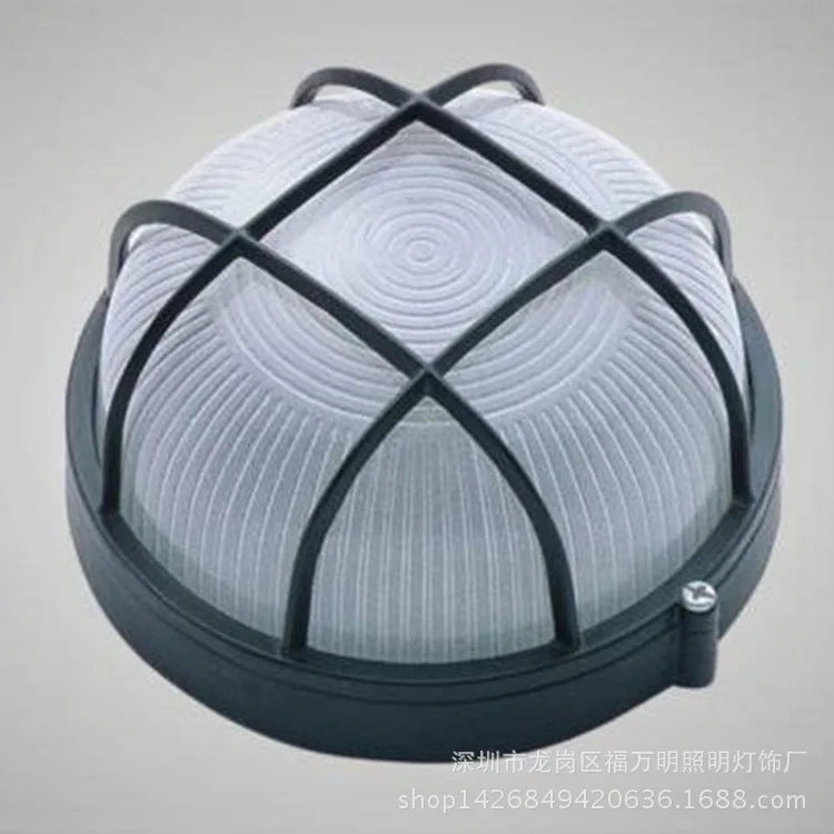 Helnys Glass Vintage LED Ceiling Lights - Bedroom Living Room Ceiling Lamp