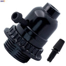Helnys Plastic E27 Bulb Holder With Switch 110-220V Socket Vintage UL CE