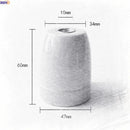 Helnys E27 Socket Lamp Holder Industrial Retro Vintage Edison Light Bulb Base