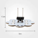 Helnys 10pcs G4 LED 12V Bulb 3W Warm White/White 12*SMD5630 for Home Lighting
