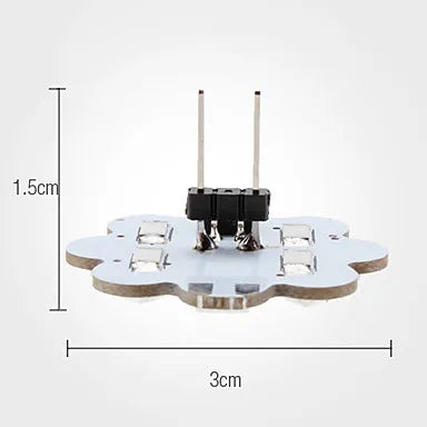 Helnys 10pcs G4 LED 12V Bulb 3W Warm White/White 12*SMD5630 for Home Lighting