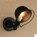 Helnys Retro LED Swing Arm Wall Sconce Industrial Vintage Loft Style Light