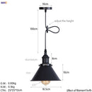 Helnys Retro LED Pendant Light for Dining Room Decor