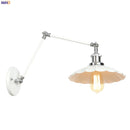 Helnys Adjustable Swing Arm Wall Light - Retro Vintage Loft Industrial Style