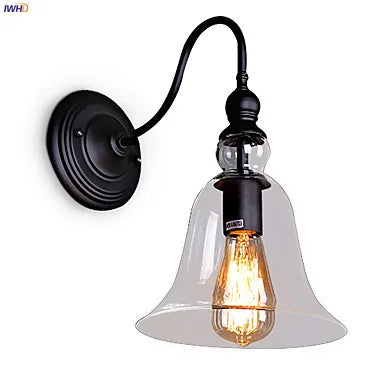 Helnys Vintage Loft Wall Lamp Industrial Retro LED Lights Fixtures