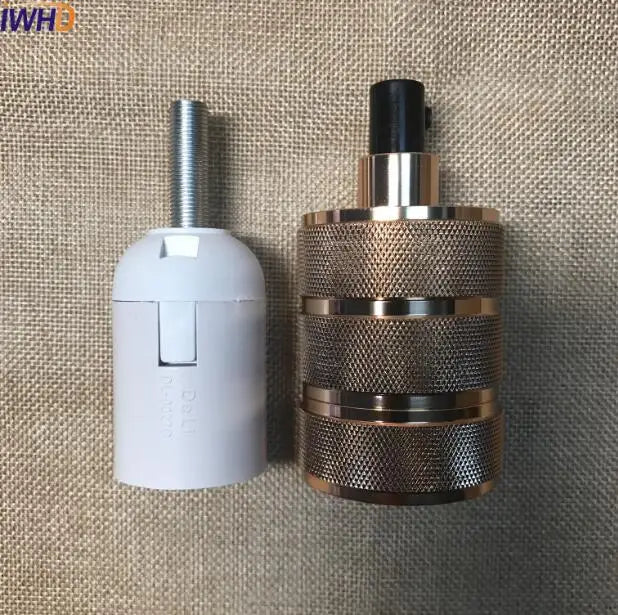 Helnys Vintage E27 Lamp Holder Socket Pendant Lighting