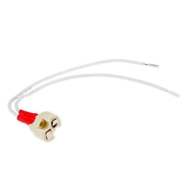 Helnys Ceramic Lamp Holder for GU5.3 G4 MR11 MR16 Light Base Socket - Pack of 10