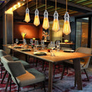 Helnys Aluminum E27 Lamp Base Socket Vintage Light Bulb Holder Edison Compatibility