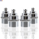 Helnys Aluminum E27 Lamp Base Socket Vintage Light Bulb Holder Edison Compatibility