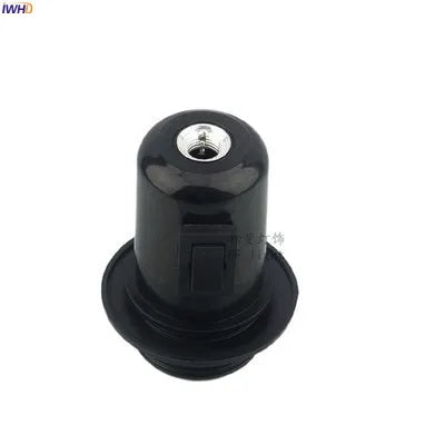Helnys E27 Lamp Holder Socket Heat Resistant Switch Bulb Light Fitting