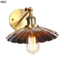Helnys Iron Golden Antique LED Wall Light Industrial Retro Loft Style Vintage Wandlamp