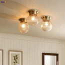 Helnys Modern Copper LED Ceiling Light for Kitchen Hallway Balcony & Porch