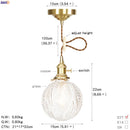 Helnys Nordic LED Glass Pendant Lamp for Modern Home Lighting