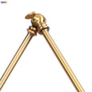 Helnys Rustic Gold Industrial Wall Lamp Retro LED Stair Light Fixtures