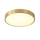 Helnys Copper LED Ceiling Lights: Nordic Modern Kitchen Hallway Acrylic Lamps