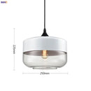 Helnys Nordic Pendant Lamp LED Industrial Light for Modern Dinning Room
