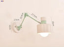 Helnys Wooden Nordic LED Wall Light Swing Arm Wall Lamp Fixtures