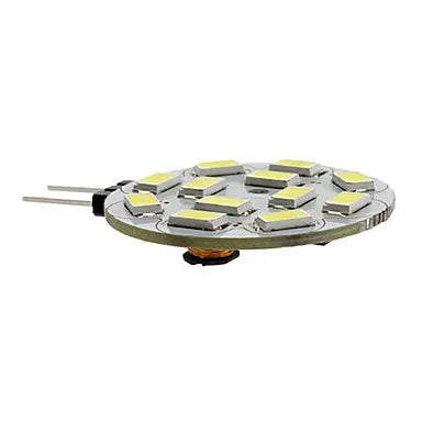Helnys LED 12V 3W G4 Bulb 270LM Warm White/White 12*SMD5730 - Pack of 10