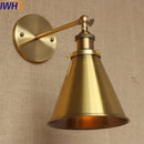 Helnys Industrial Vintage Wall Lamp LED Loft Style Edison Wall Sconce