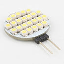 Helnys G4 LED Bulb 12V 3W 24 SMD3528 270LM Warm White/White Light 10pcs