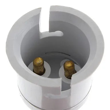 Helnys E14 to B22 LED Bulb Adapter Converter Socket