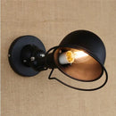 Helnys Vintage Industrial Wall Sconce Rustic Iron Loft Wall Lamp