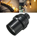 Helnys Plastic E27 Bulb Holder With Switch 110-220V Socket Vintage UL CE