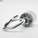 Helnys Ceramic E27 Socket Light Bulb Holder with Wire Fitting