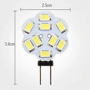 Helnys LED G4 Bulb 2W 12V 9*SMD5630 180LM Warm White/White G9 12V