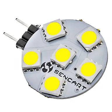 Helnys G4 LED Bulb 1W 12V 6-SMD5050 75lm - Pack of 10