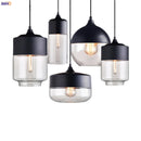 Helnys Nordic Pendant Lamp LED Industrial Light for Modern Dinning Room